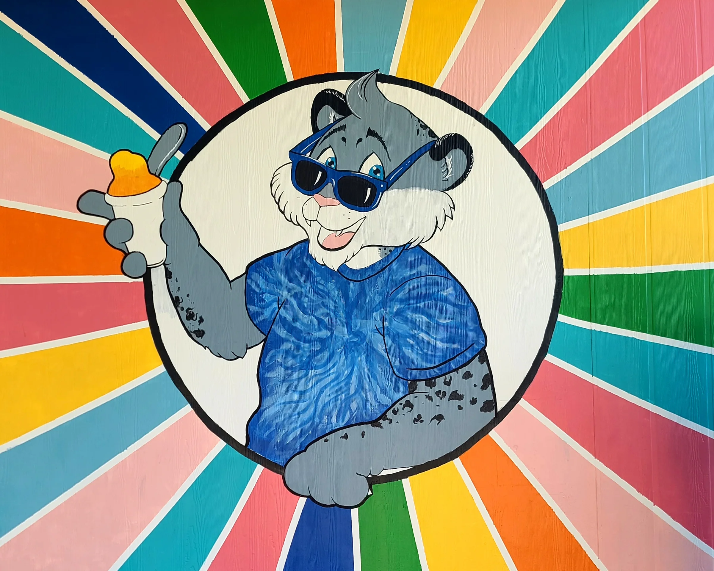 JJ's Snowcones Mascot